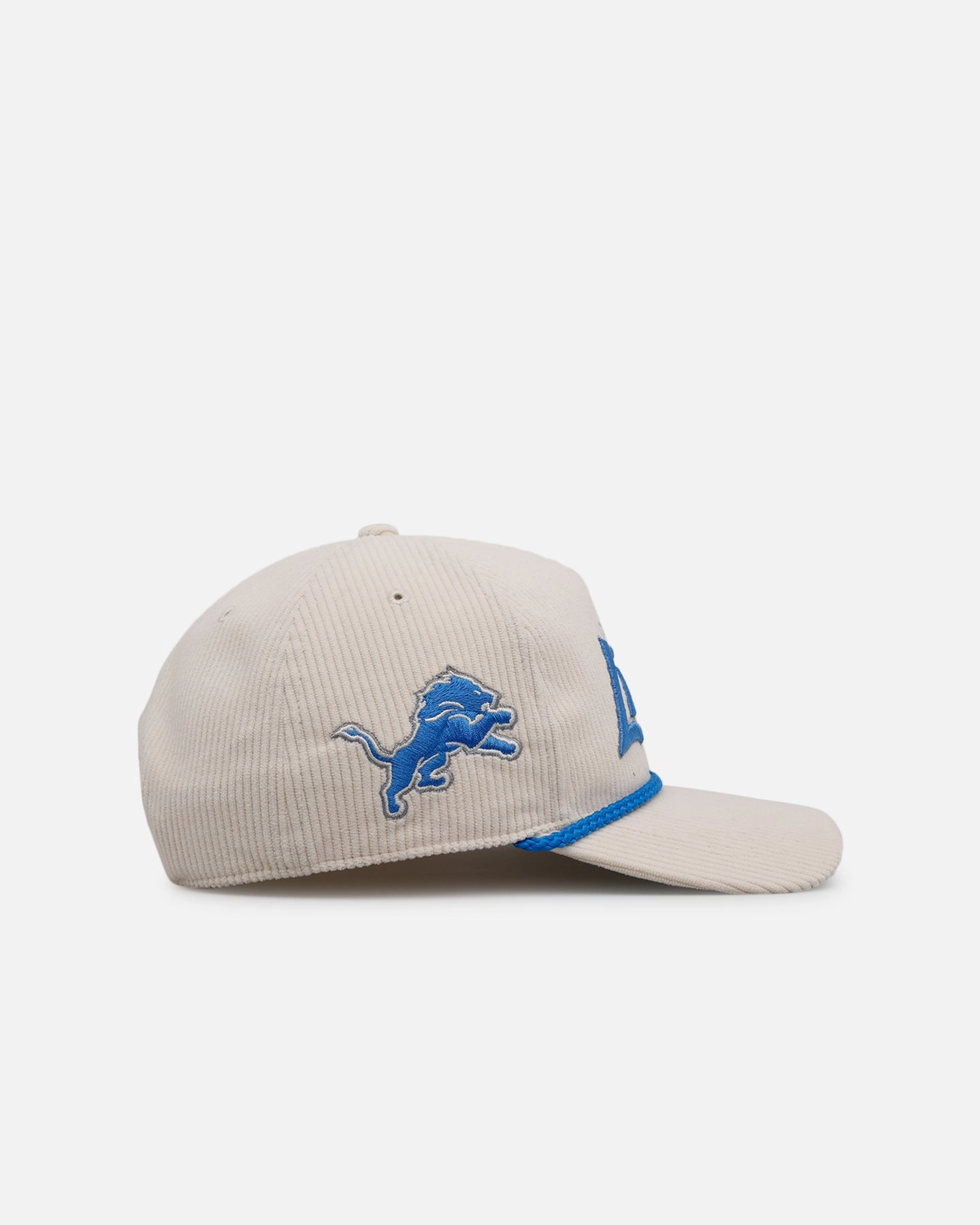 47 Brand Detroit Lions 'Natural Script' Premium Hitch Corduroy Snapback Natural