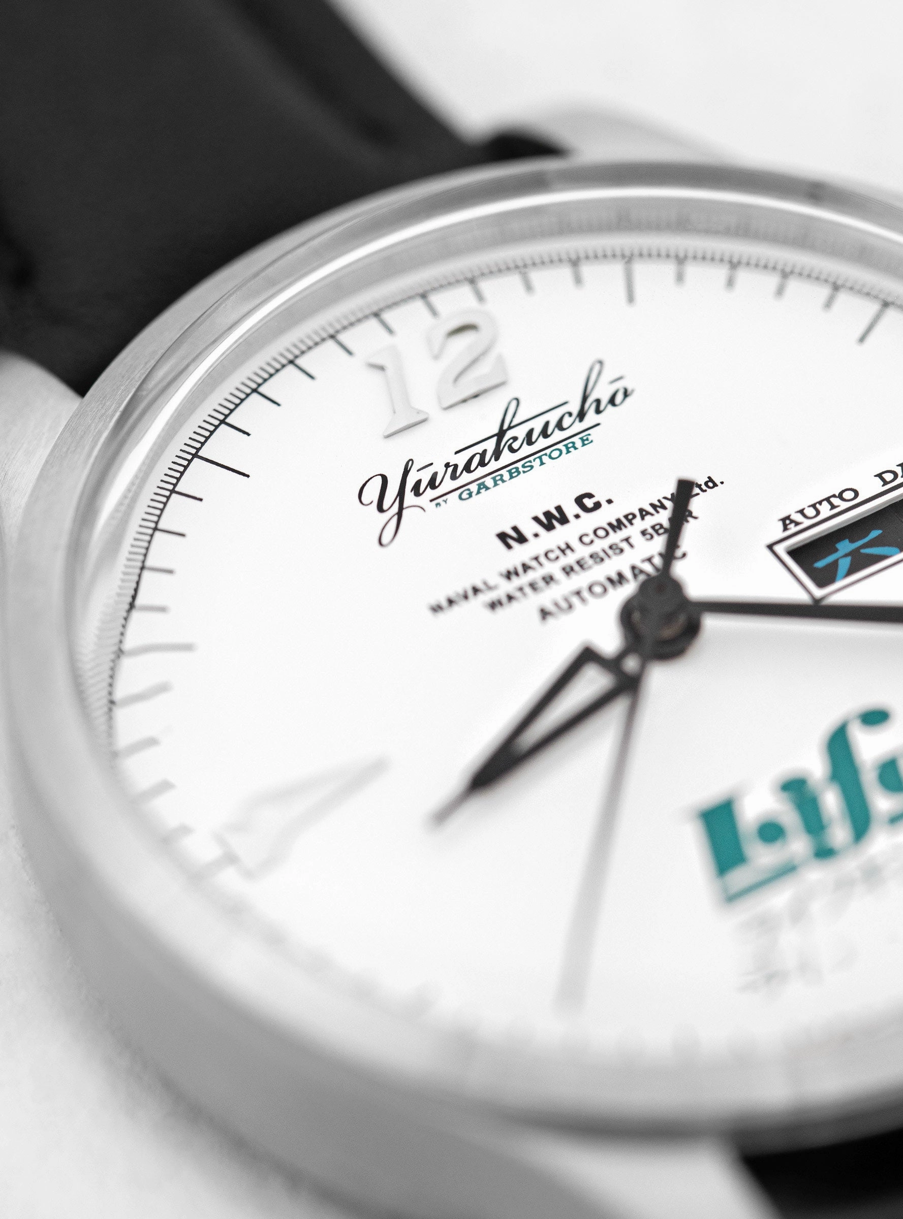 & Naval Watch Co. "Life" Watch Almost White