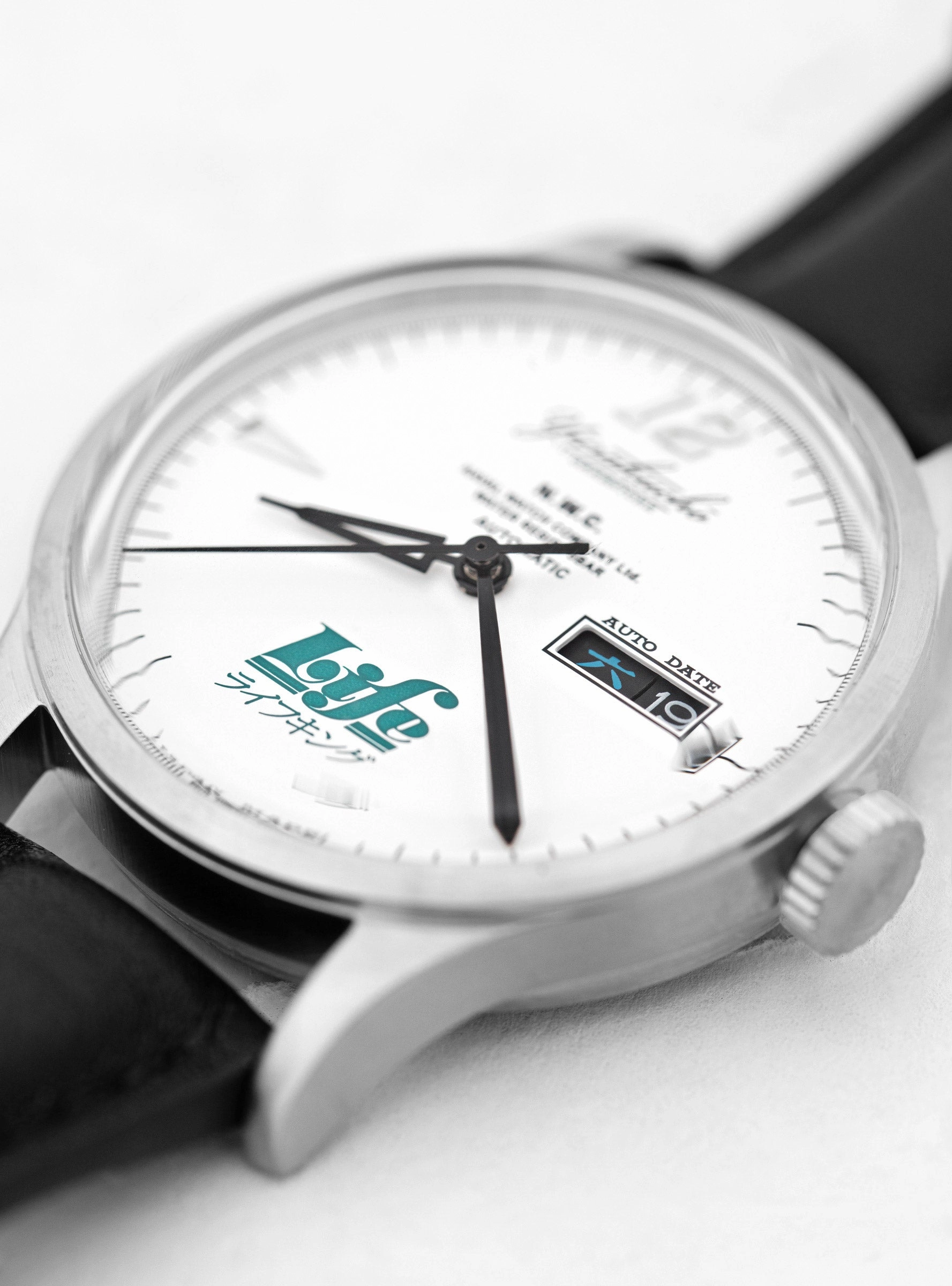 & Naval Watch Co. "Life" Watch Almost White