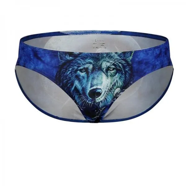 Animal Printing Swimwear Men Swimsuits