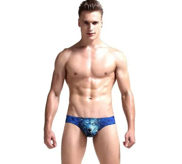 Animal Printing Swimwear Men Swimsuits