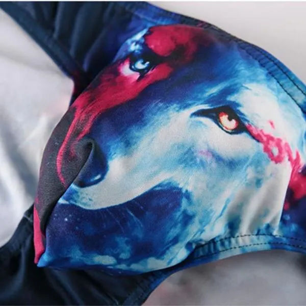 Animal Printing Swimwear Men Swimsuits