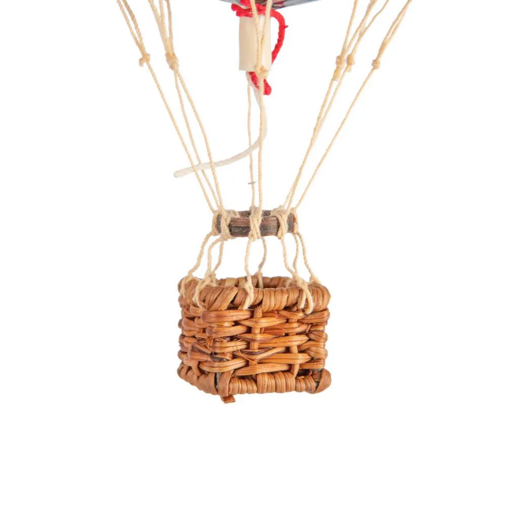 Authentic Models Floating The Skies. Pink - Hot Air Balloon Hanging Decor - 13cm