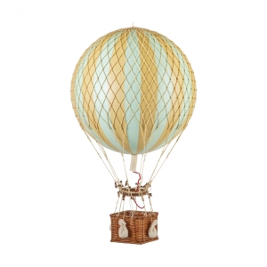 Authentic Models Royal Aero. Mint - Hot Air Balloon Hanging Decor - 56cm