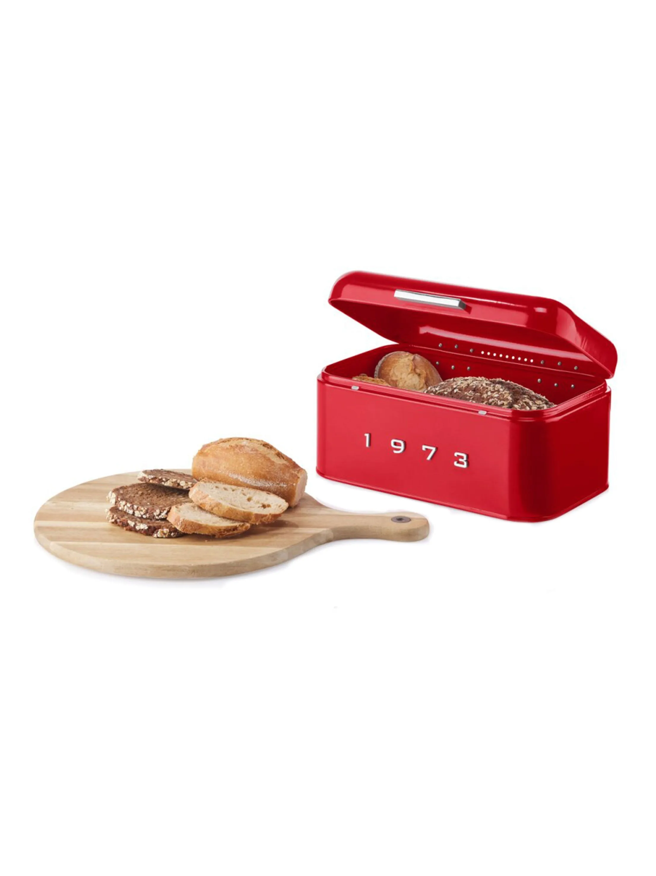 Bread Bin Chrome Retro 1973