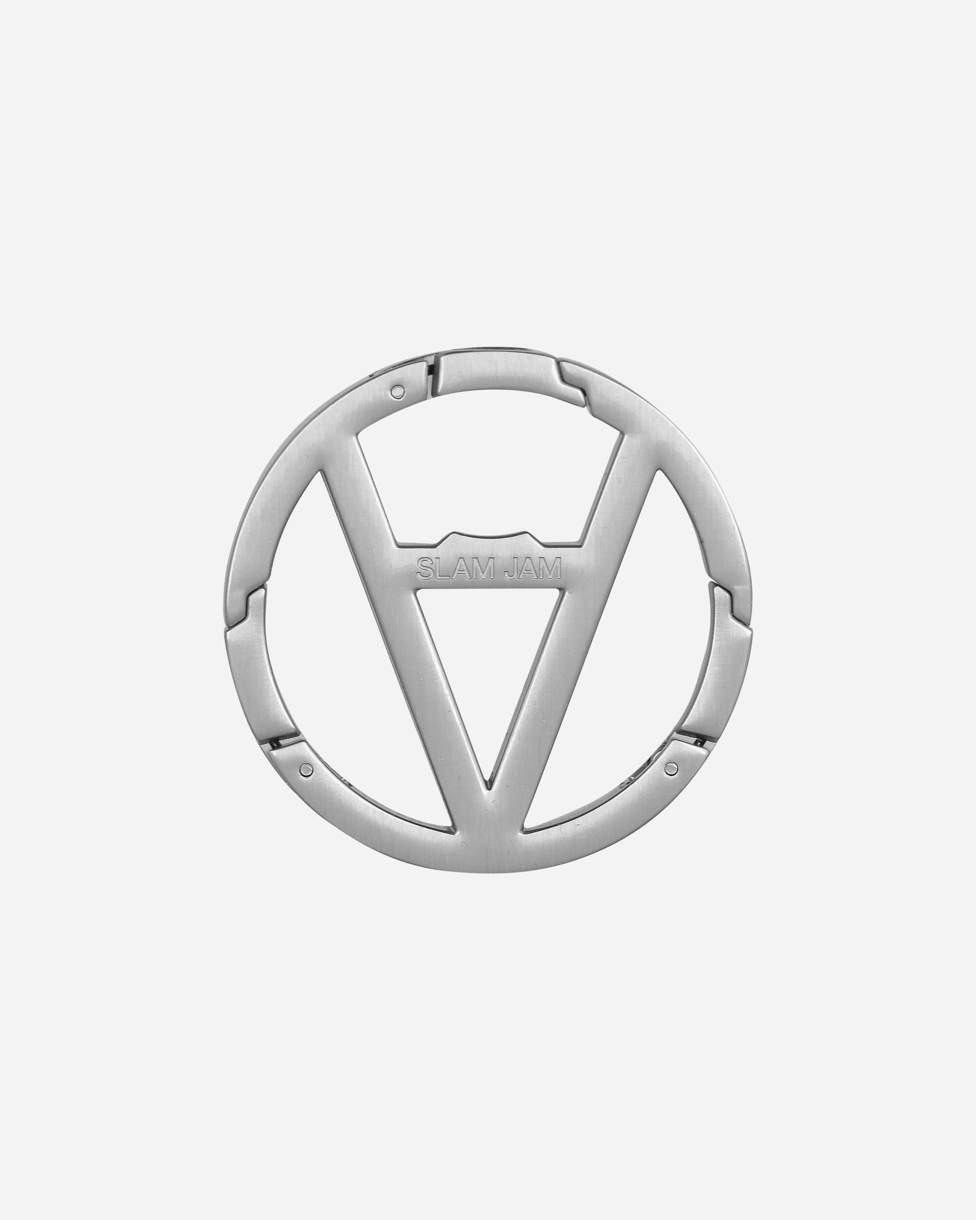 CHAOS IS ORDER Logo Carabiner Silver
