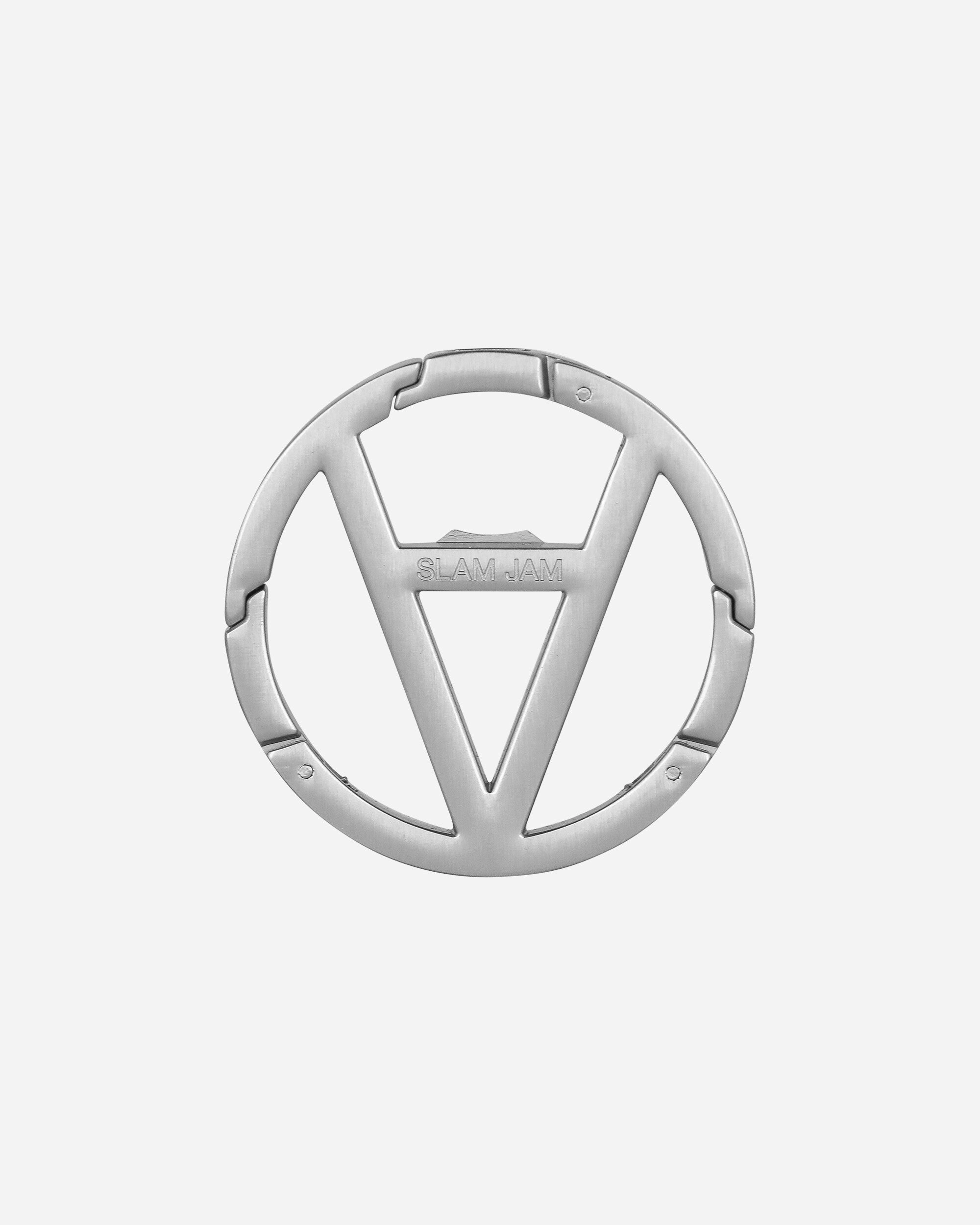 CHAOS IS ORDER Logo Carabiner Silver