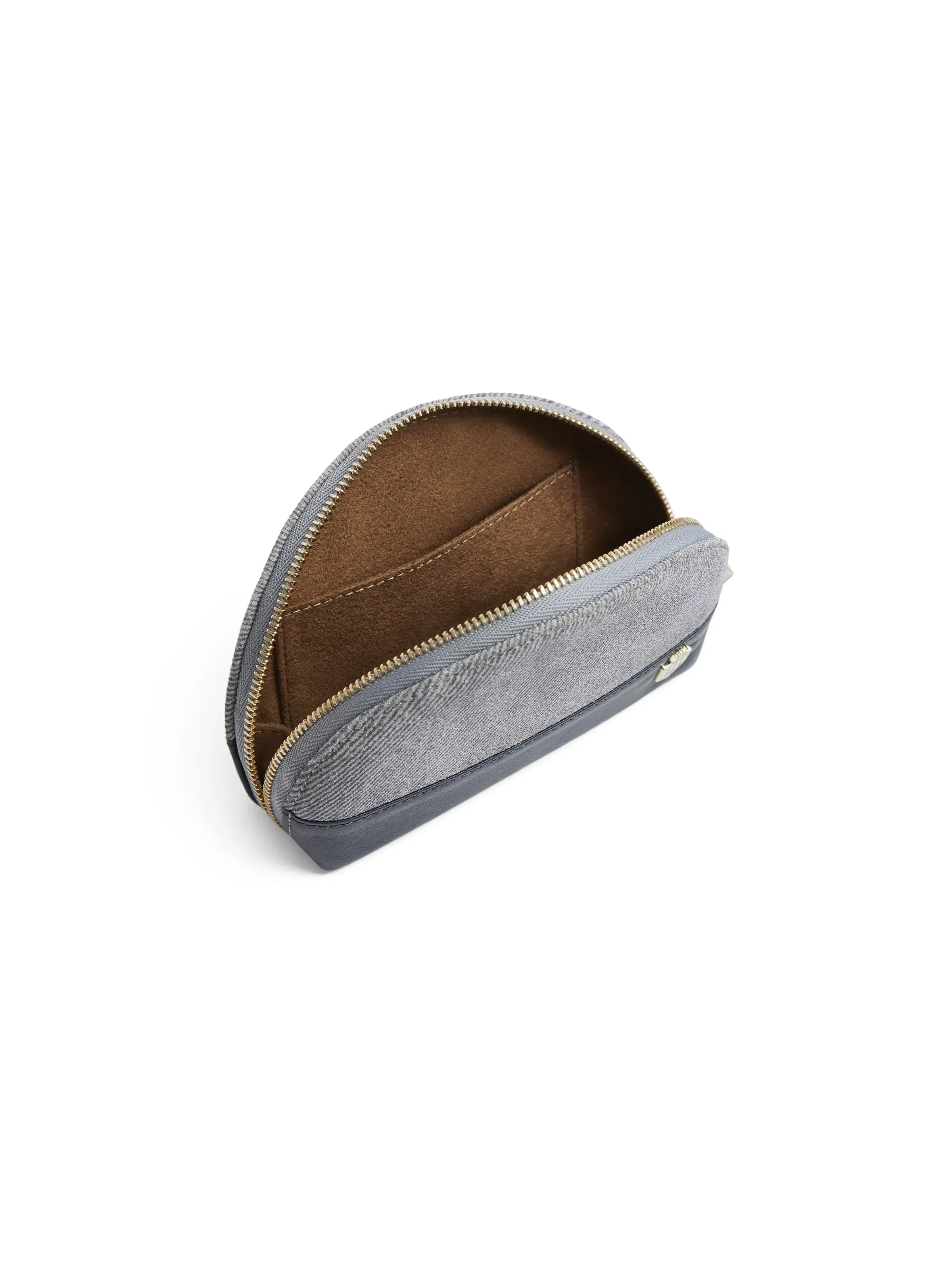 Chiltern Coin Purse - Denim Suede