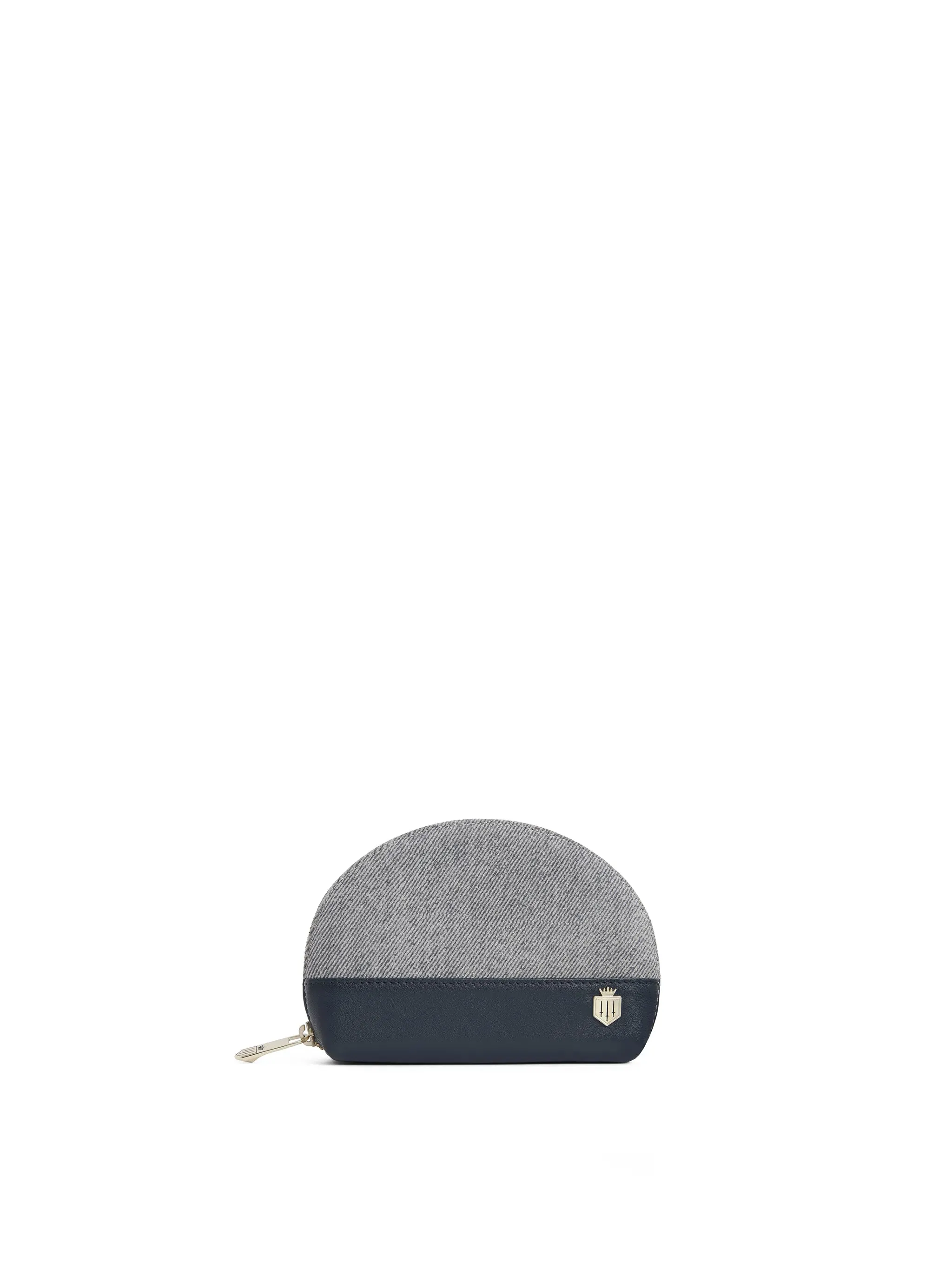Chiltern Coin Purse - Denim Suede