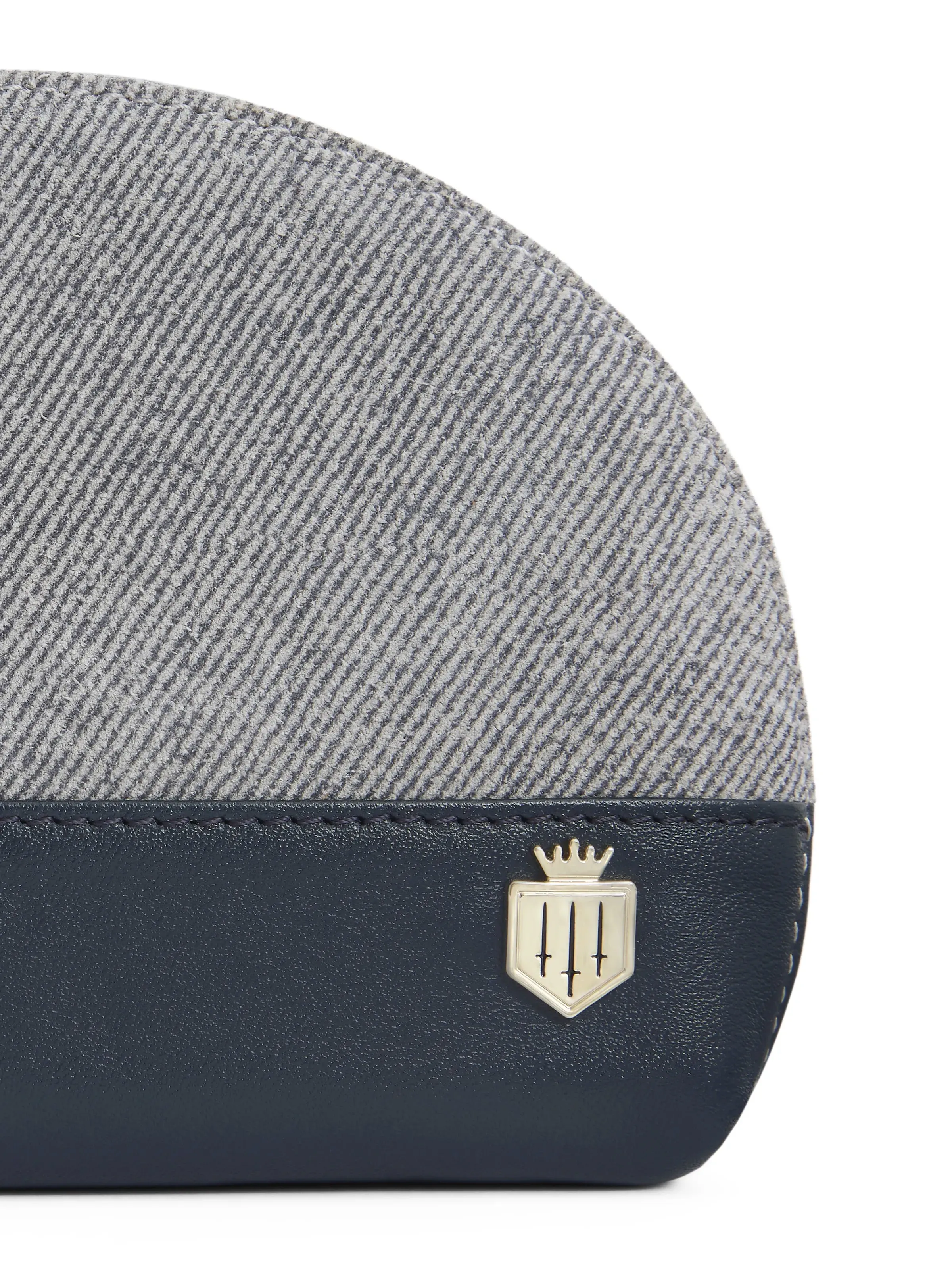 Chiltern Coin Purse - Denim Suede