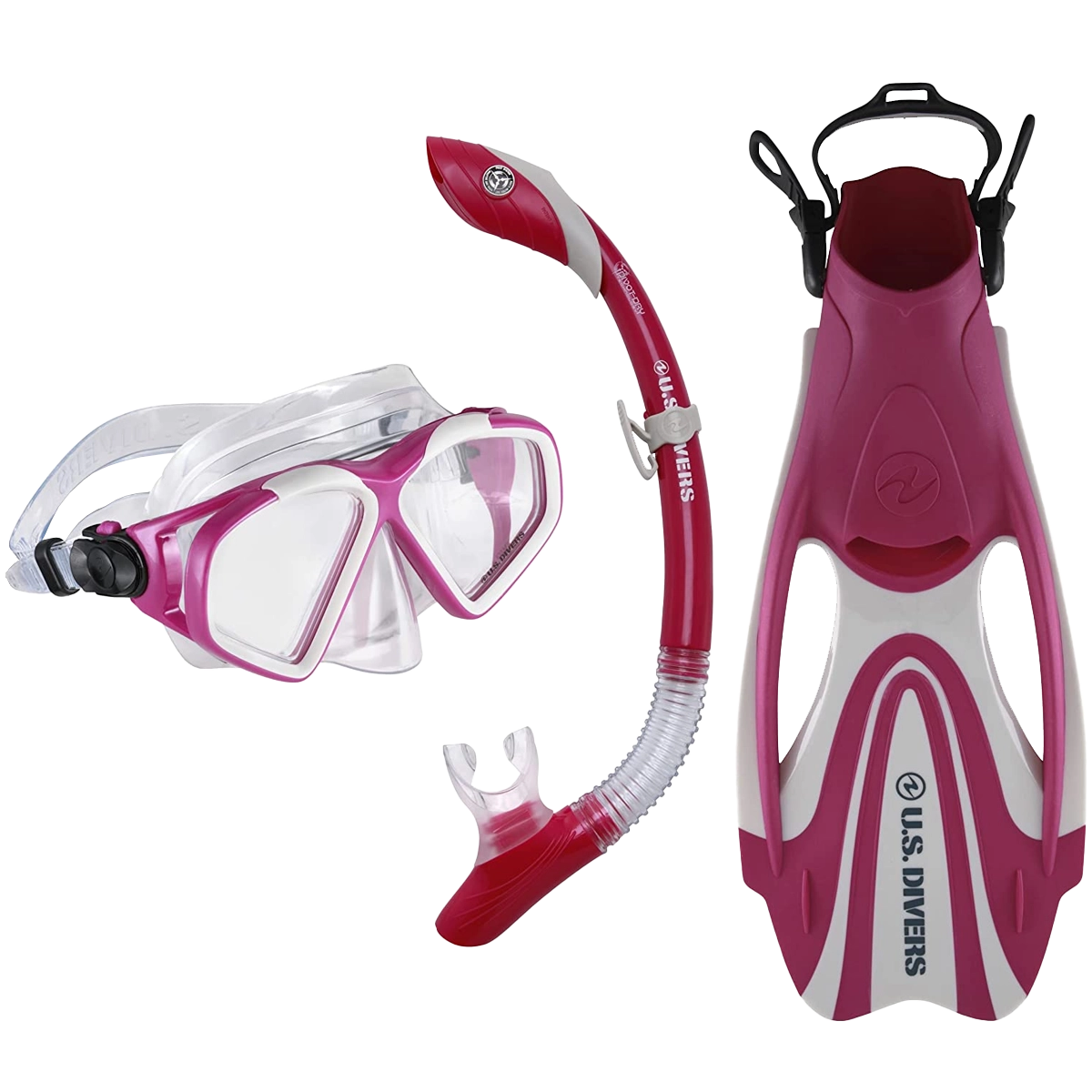 Cozumel TX Island Dry Snorkel & Proflex FX Set