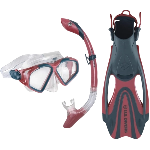 Cozumel TX Island Dry Snorkel & Proflex FX Set