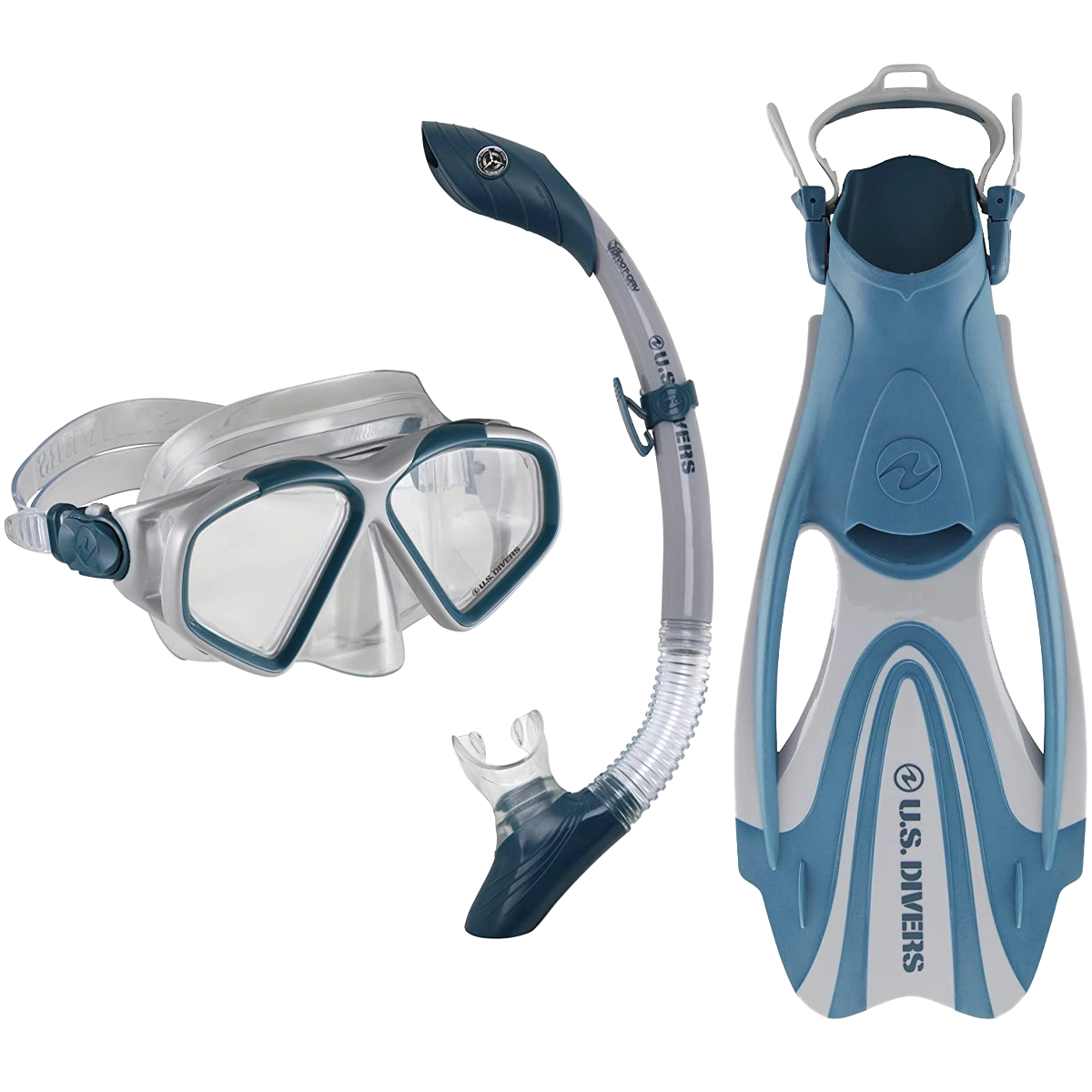 Cozumel TX Island Dry Snorkel & Proflex FX Set