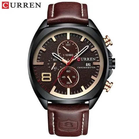 Curren Waterproof Luxury Chronograph Watch (Dial 4.7cm) - CUR173