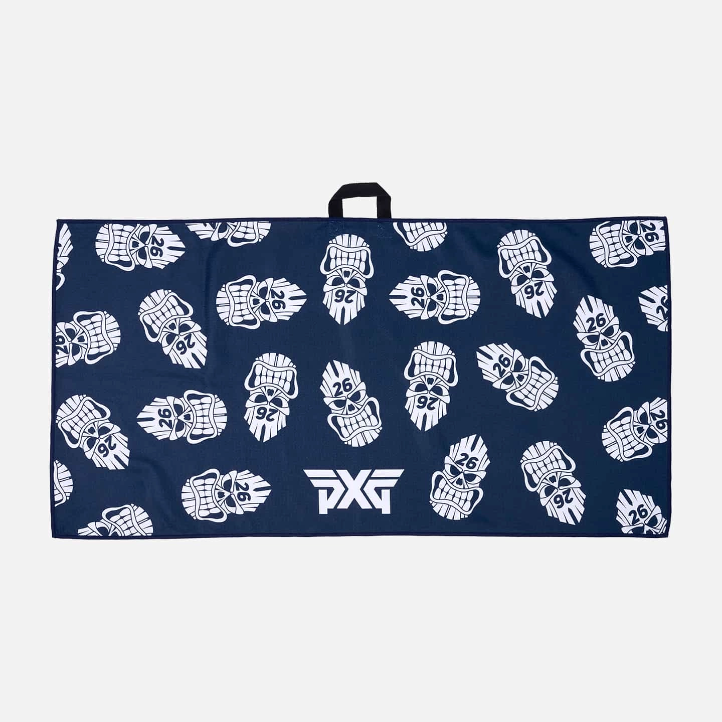 Darkness Tiki Skull Players Towel