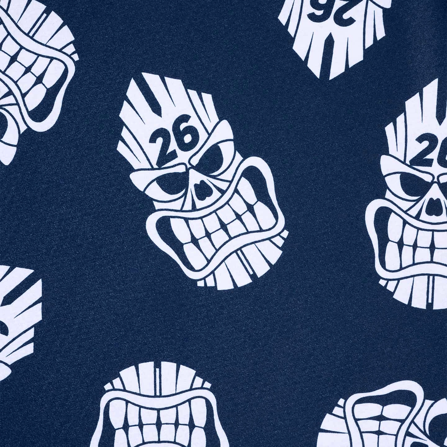 Darkness Tiki Skull Players Towel