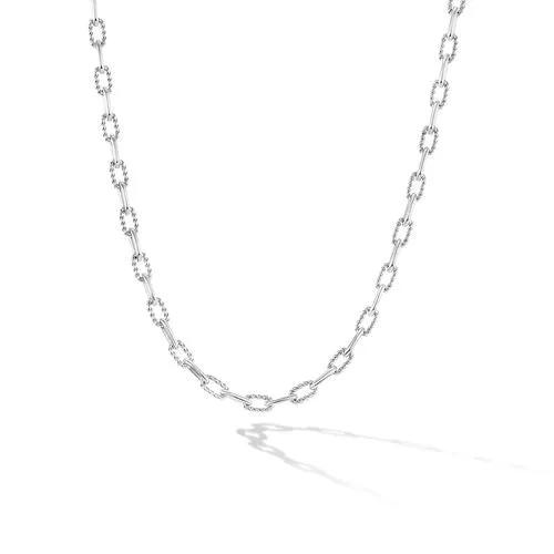 DY Madison Chain Necklace in Sterling Silver, 18"