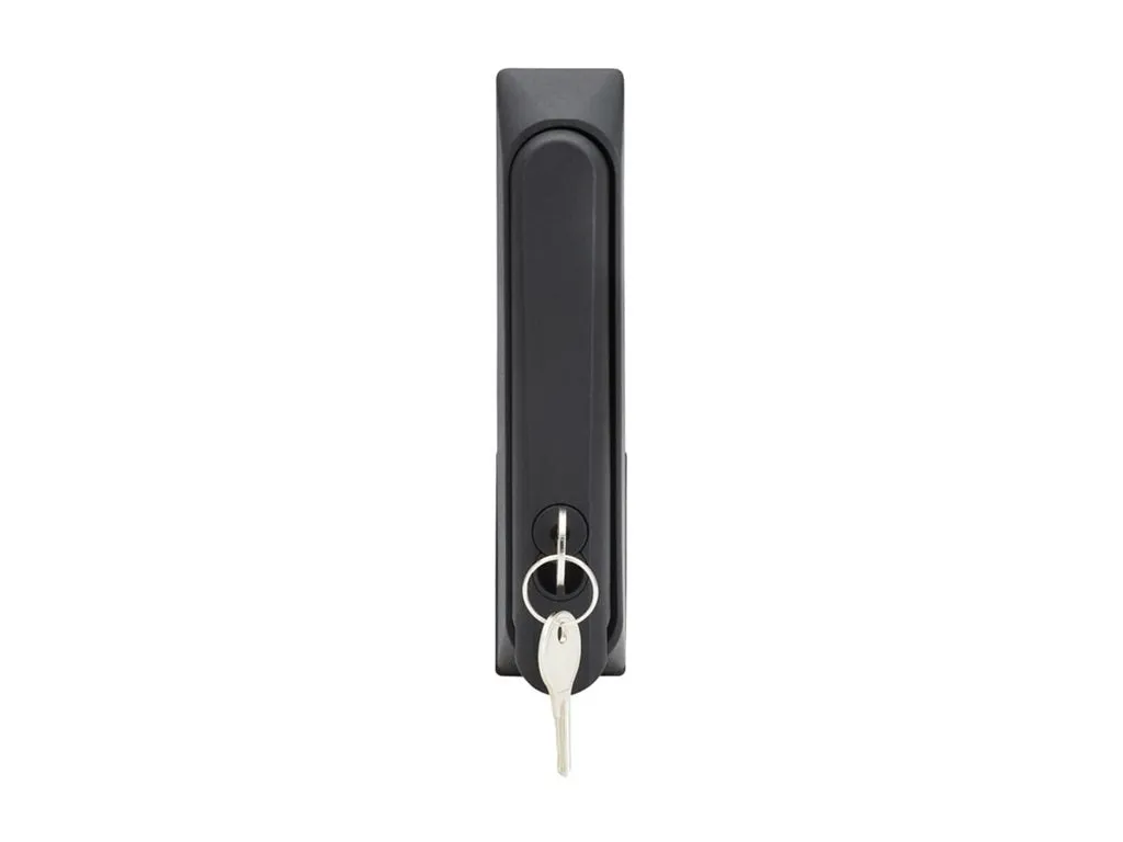 Eaton Tripp Lite Series SmartRack Locking Door Handle for Server Rack Cabinets Front and Back Doors, SFIC Lock Core 2 Keys - SRHANDLESFIC