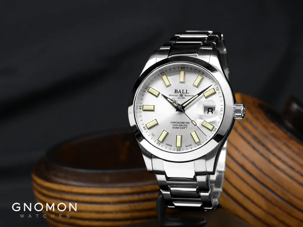 Engineer III Marvelight Chronometer Silver Ref. NM9026C-S6CJ-SL - 904L Steel