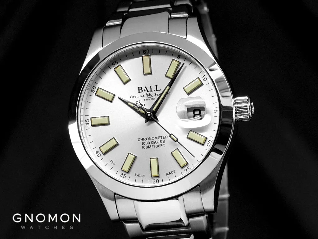 Engineer III Marvelight Chronometer Silver Ref. NM9026C-S6CJ-SL - 904L Steel