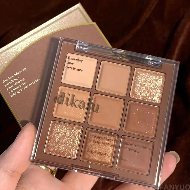 Eye Shadow Palette Glitter Pearly Eyeshadow 9-Color