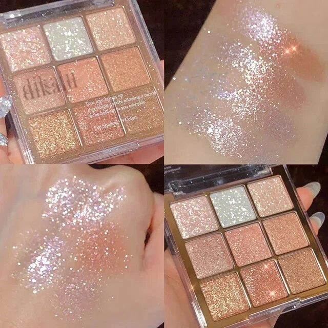 Eye Shadow Palette Glitter Pearly Eyeshadow 9-Color