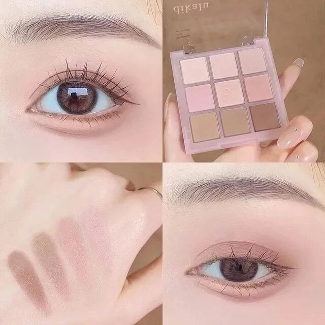 Eye Shadow Palette Glitter Pearly Eyeshadow 9-Color