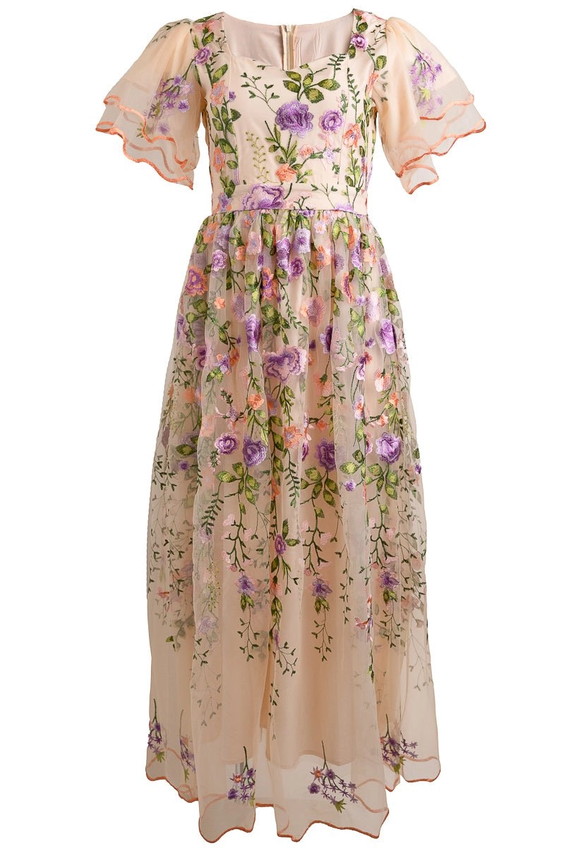 Flora Dress in Pastels