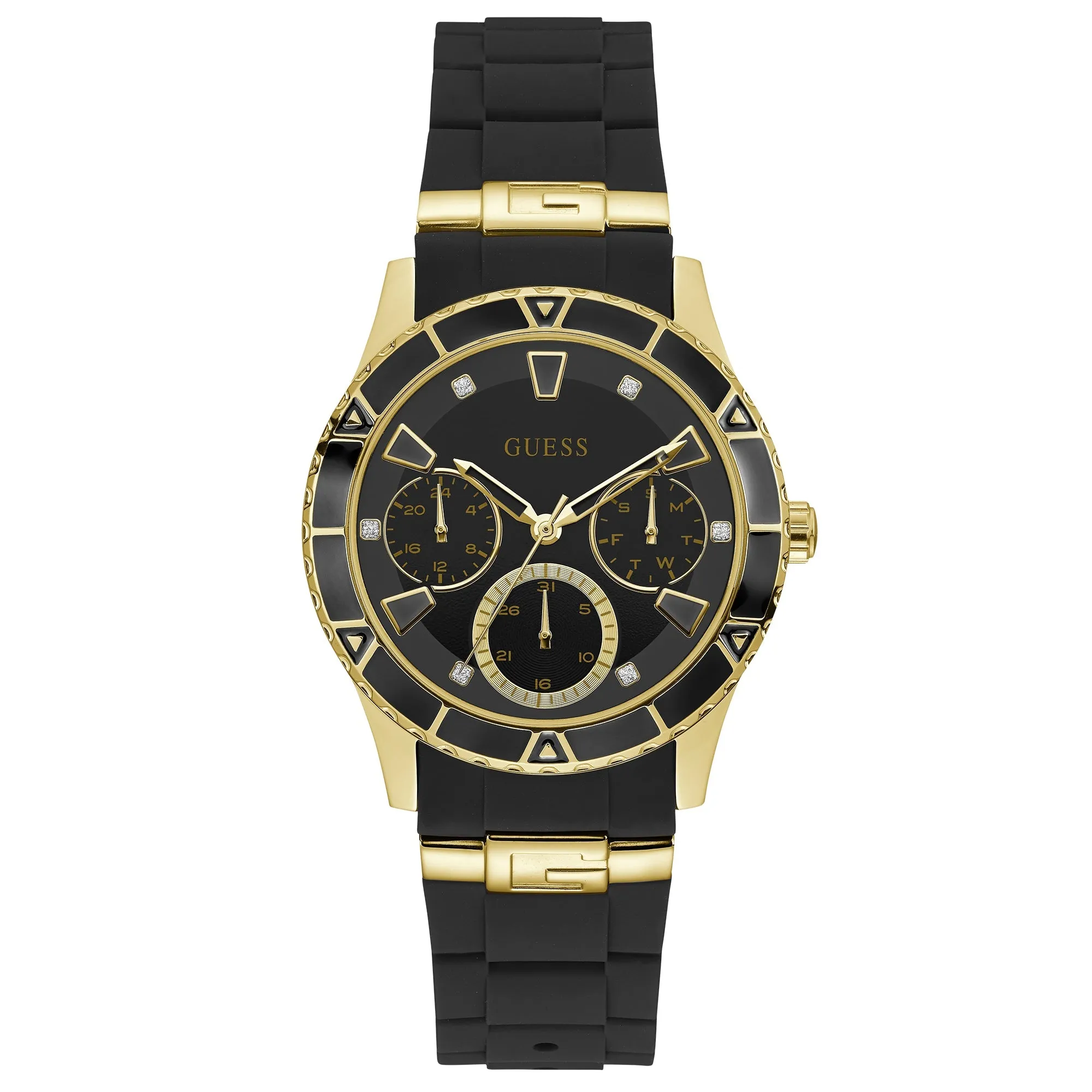Guess W1157L1 Mens Black Valencia Watch