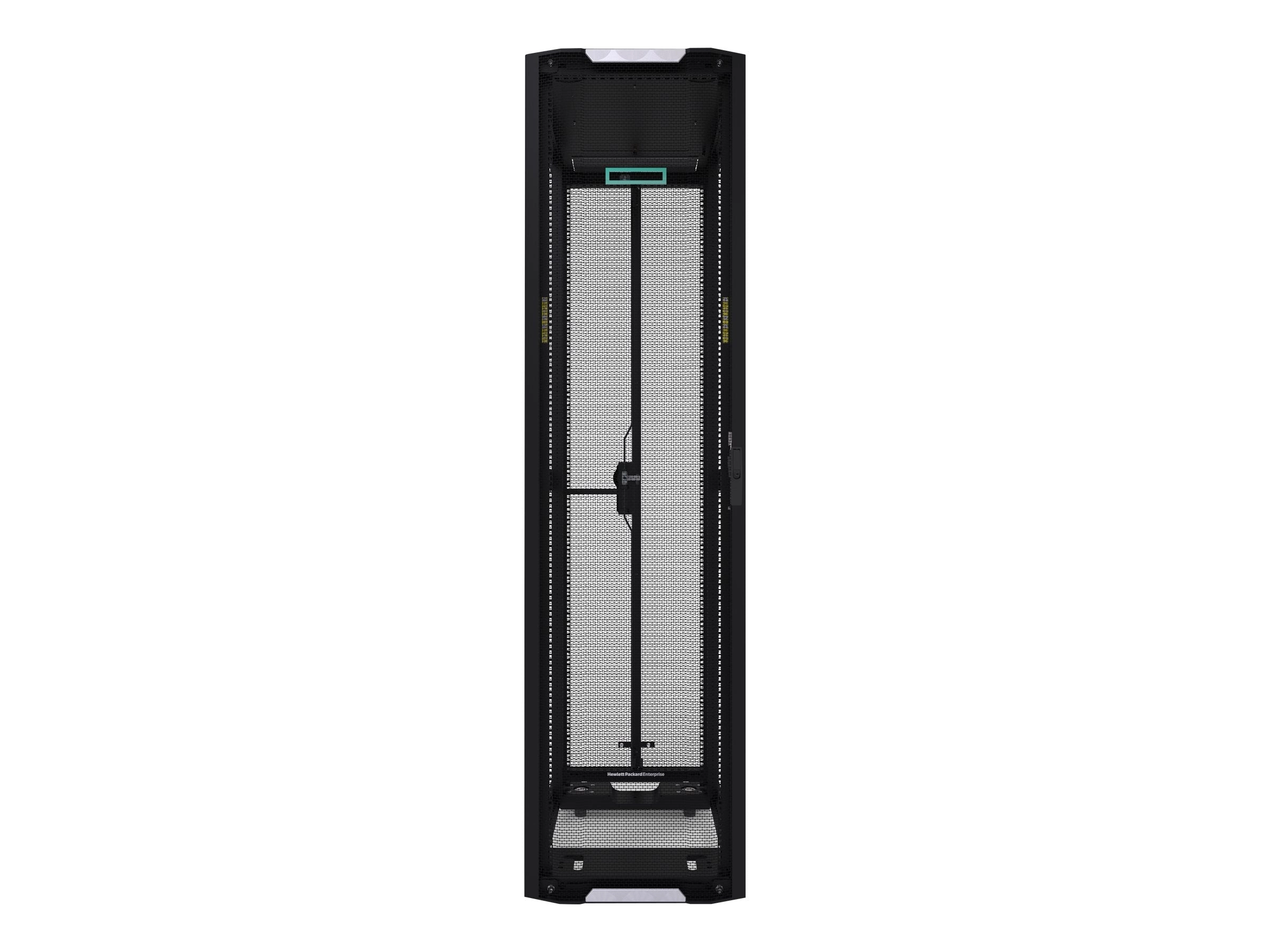HPE 600mm x 1200mm G2 Enterprise Shock Rack - Rack - black with silver accents - 48U - 19",HPE 600mm x 1200mm G2 Enterprise Shock P9K52A#001