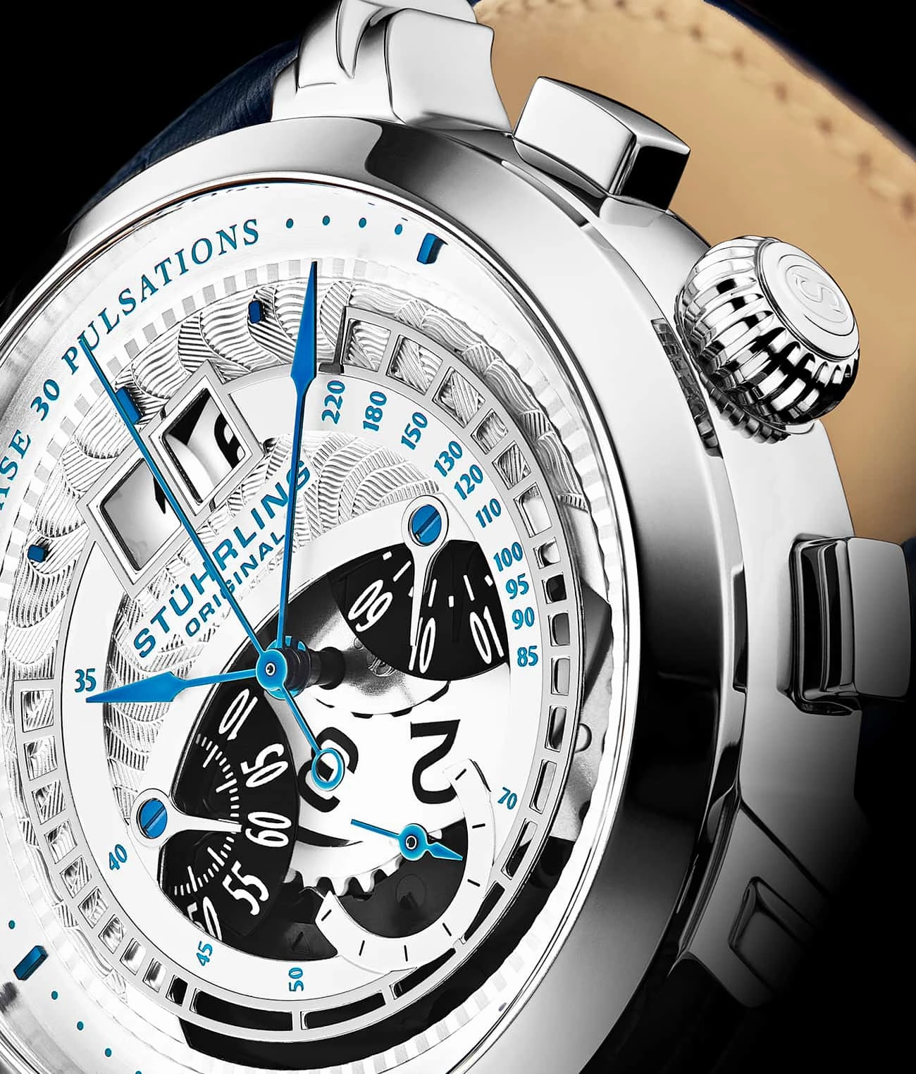 Imperia 4013 Quartz 44mm Chronograph