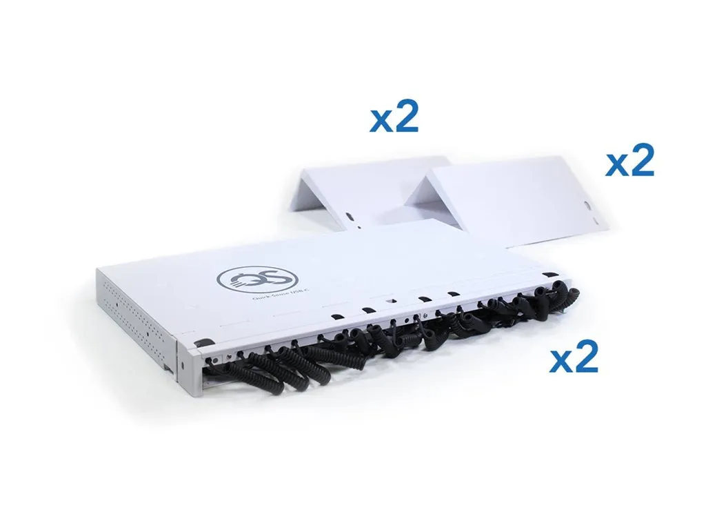 JAR Systems Quick-Sense - Retro Fit Kit - charging station - USB-C - 500 Watt - output connectors: 16 (pack of 2) REBBCU32
