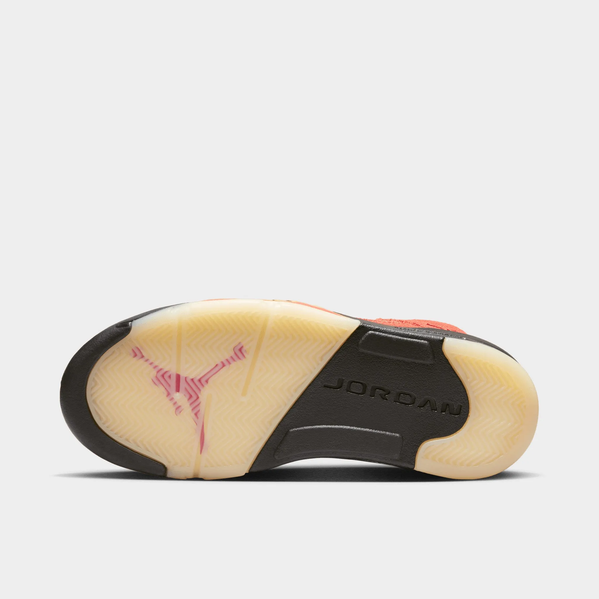 Jordan Women's 5 Retro Martian Sunrise / Black - Fire Red