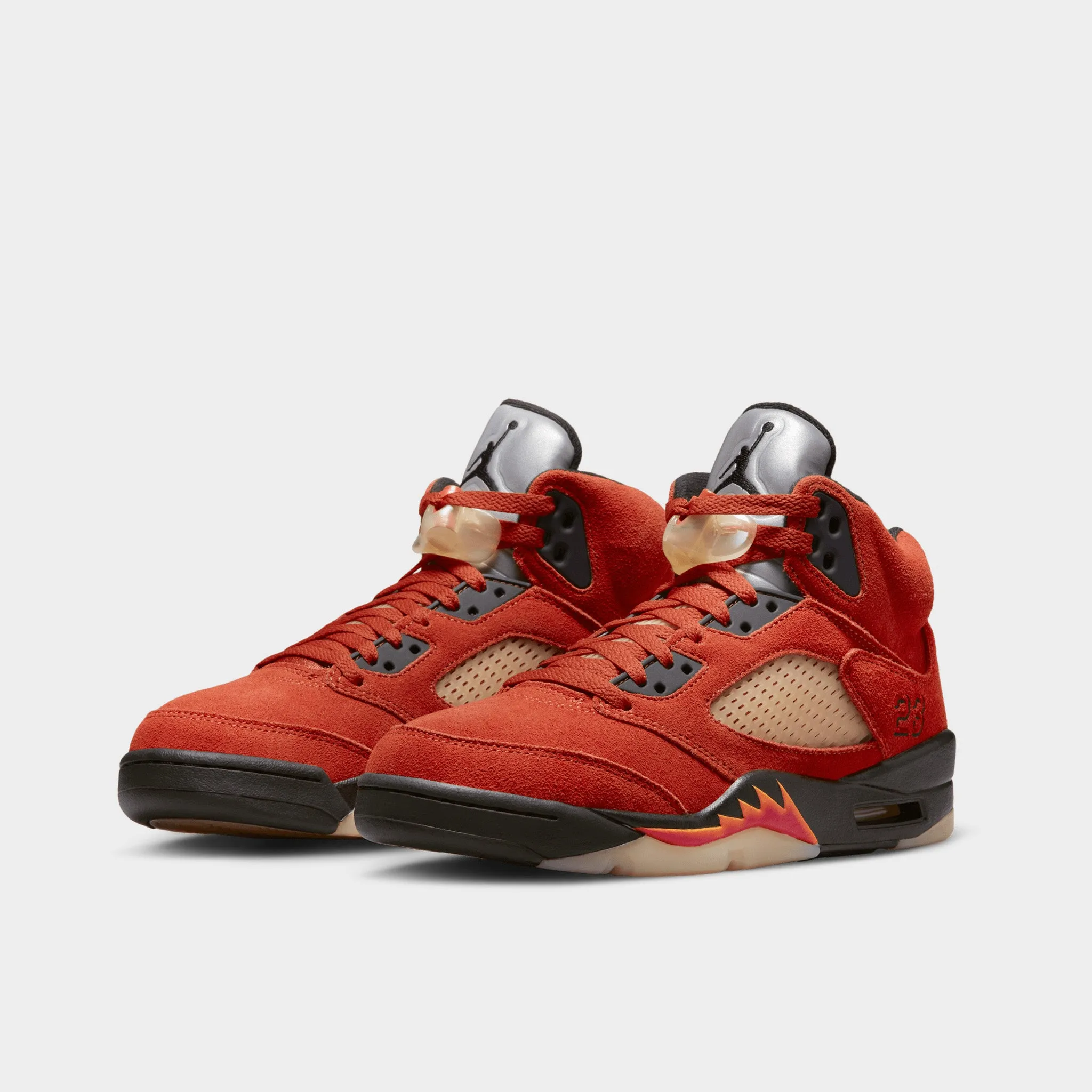 Jordan Women's 5 Retro Martian Sunrise / Black - Fire Red