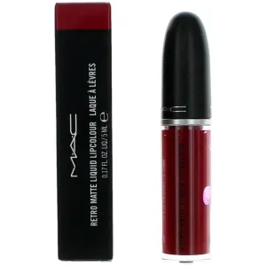 MAC Women's Liquid Lipstick - Retro Matte Lipcolor, 102 Dance With Me, 0.17 oz