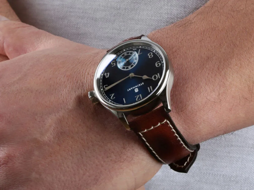 Marine Chronometer 42 Arabic Blue