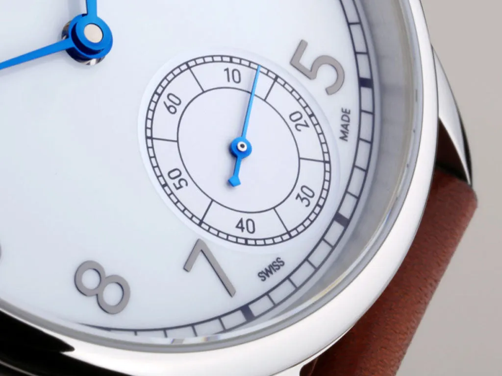 Marine Chronometer 42 Arabic White