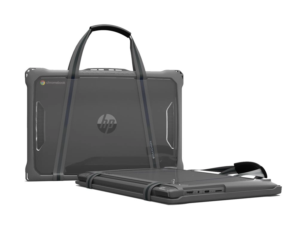 MAXCases Extreme Shell F2 - Notebook shell case - rugged - gray, clear HP-ESF-FCB-G10-GRY