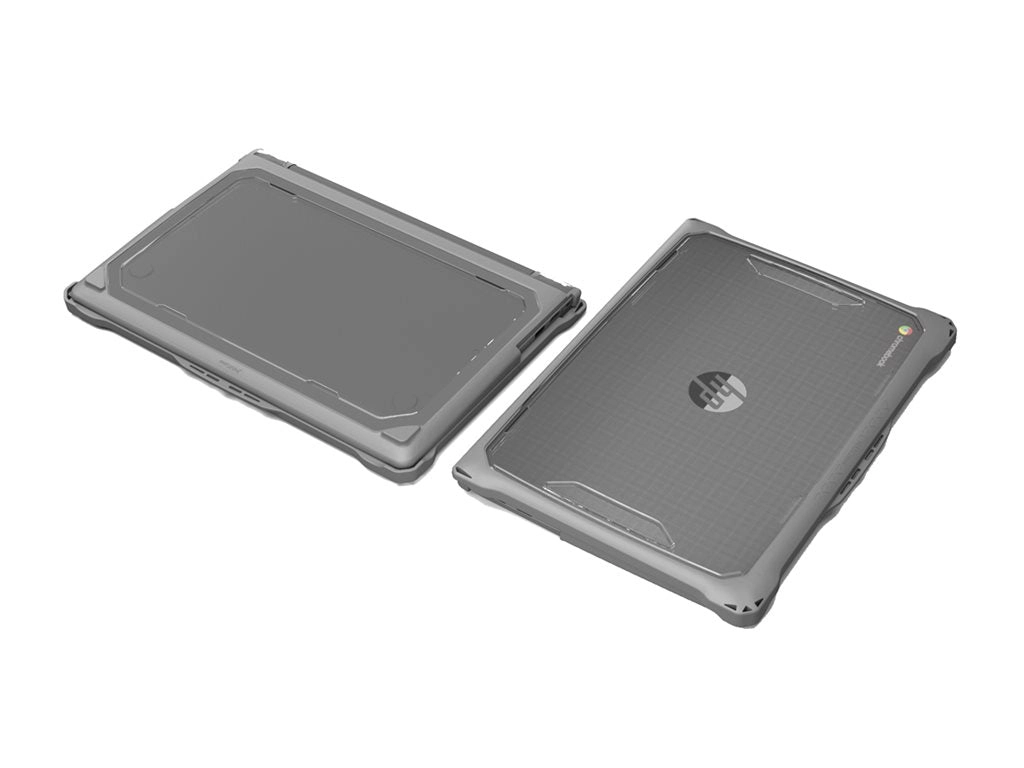 MAXCases Extreme Shell F2 - Notebook shell case - rugged - gray, clear HP-ESF-FCB-G10-GRY