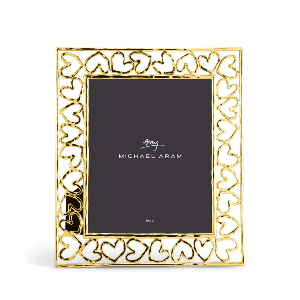 Michael Aram Gold Heart Frame