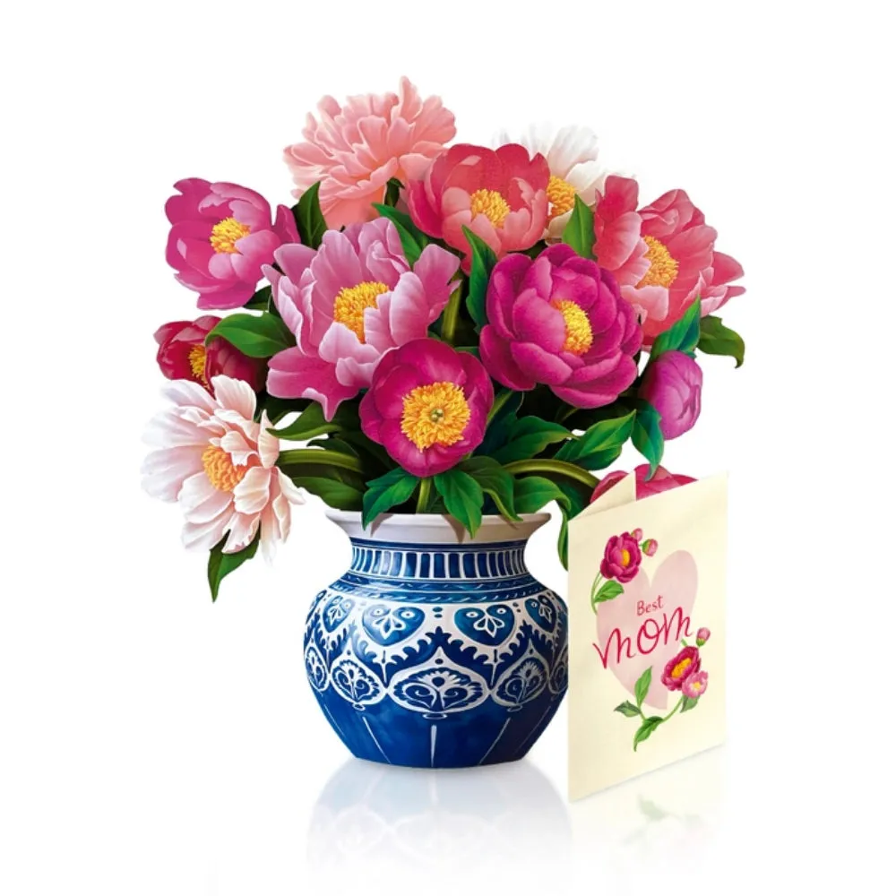 Mini Mother's Day Peony Paradise Mini Greeting Card