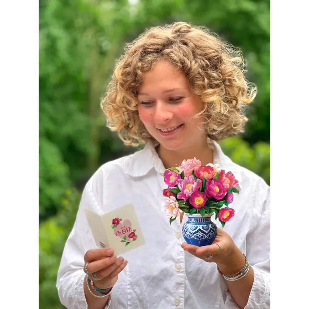 Mini Mother's Day Peony Paradise Mini Greeting Card