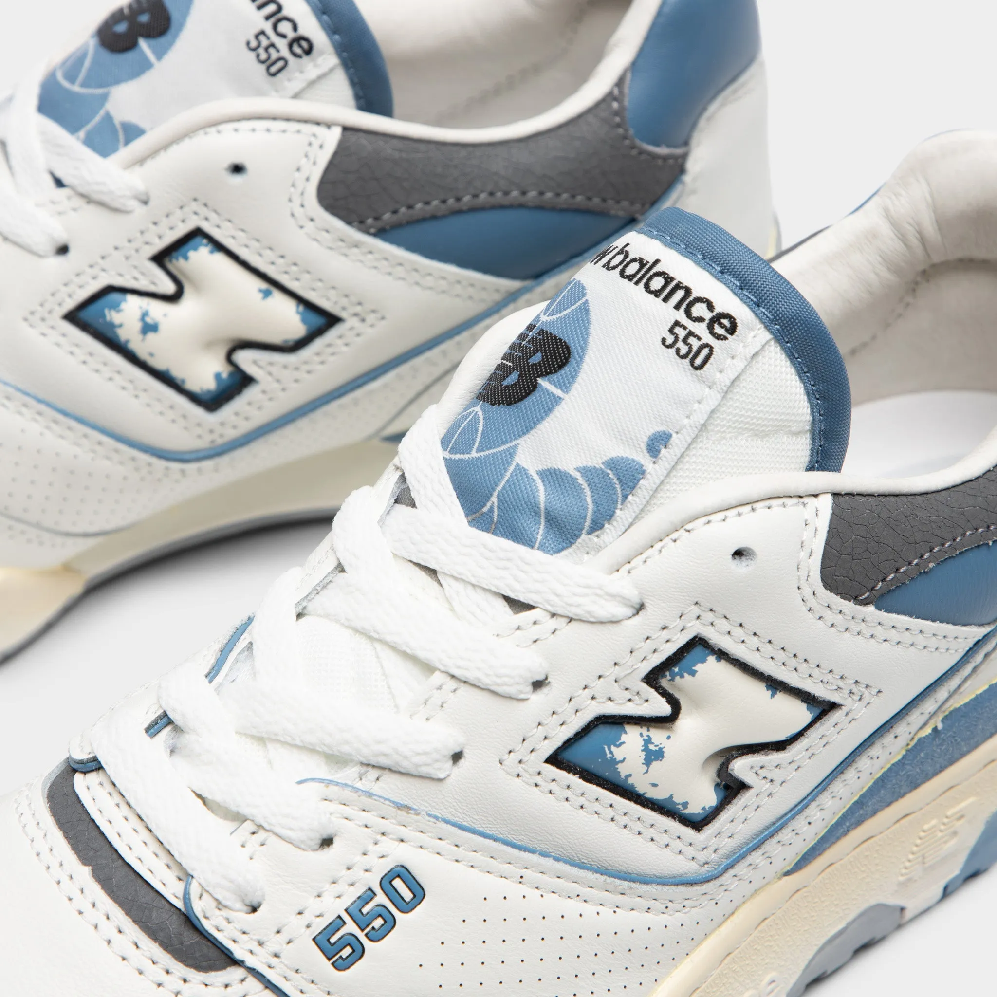 New Balance BB550VTE White / Blue - Grey