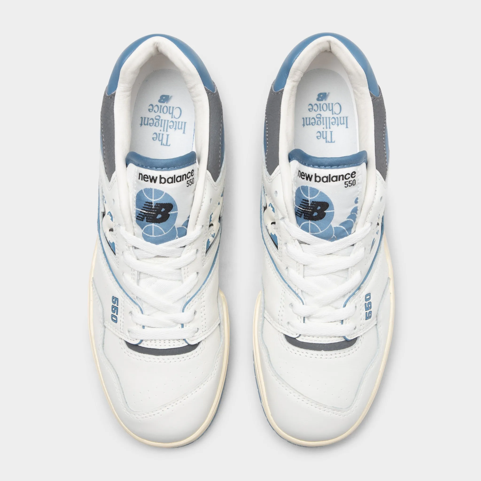 New Balance BB550VTE White / Blue - Grey