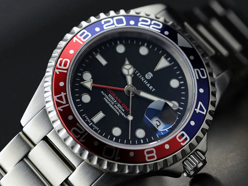 Ocean One GMT Blue/Red