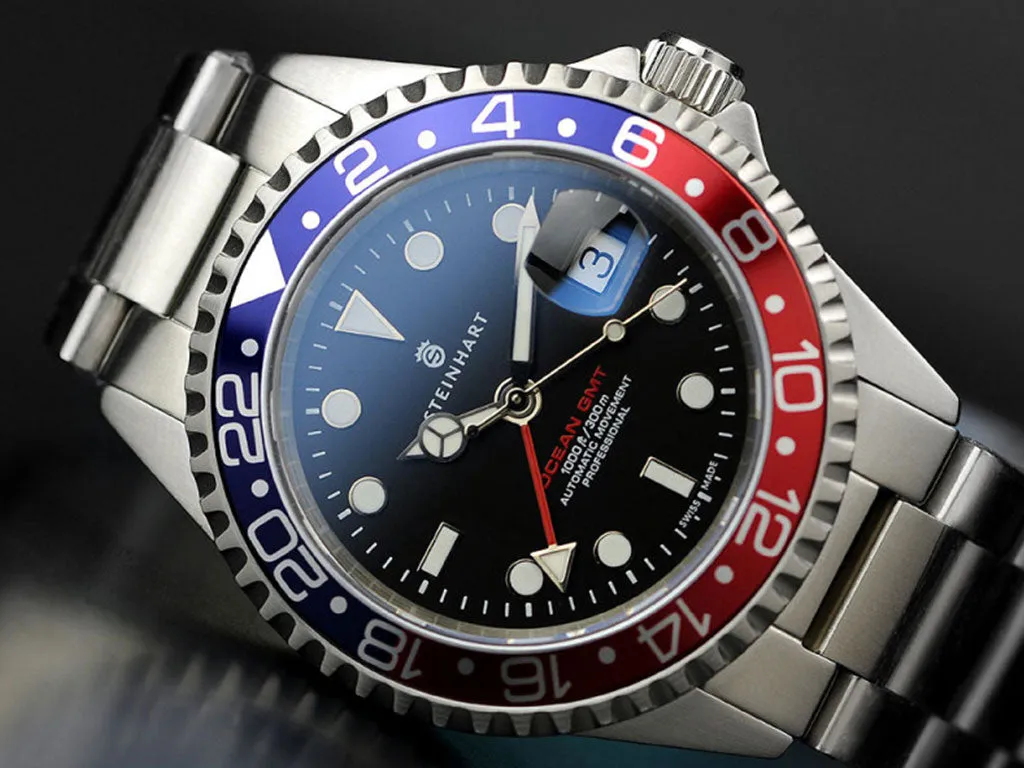 Ocean One GMT Blue/Red