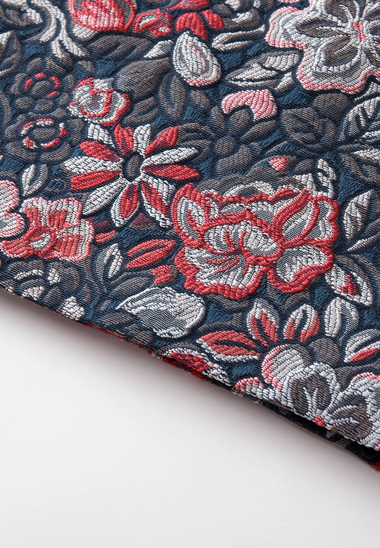 Oriental Jacquard Dress