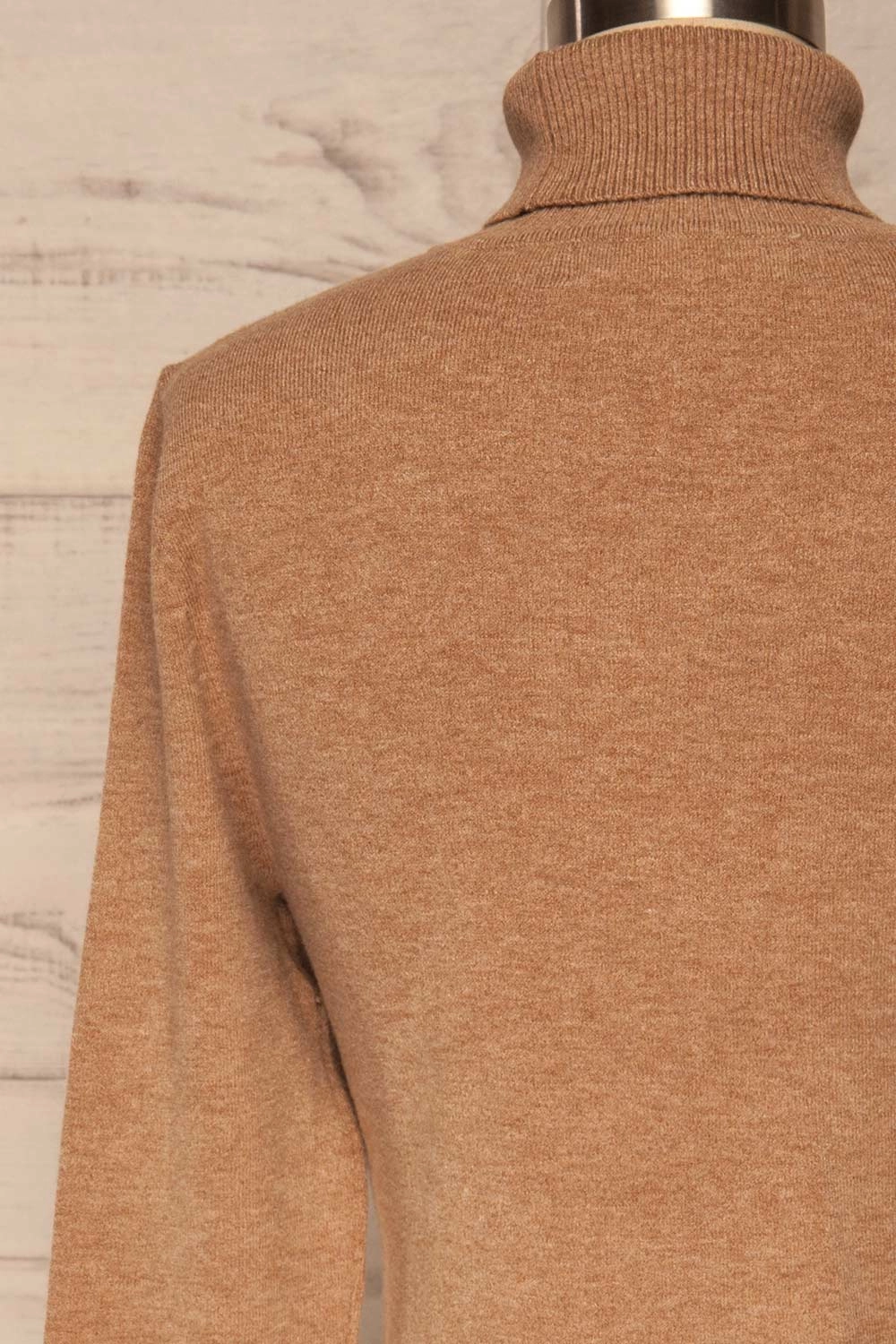 Orphne Camel | Beige Sweater Dress