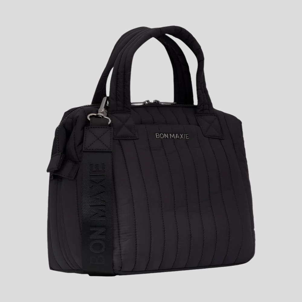 Puffy Pillow Crossbody Bag -- Black