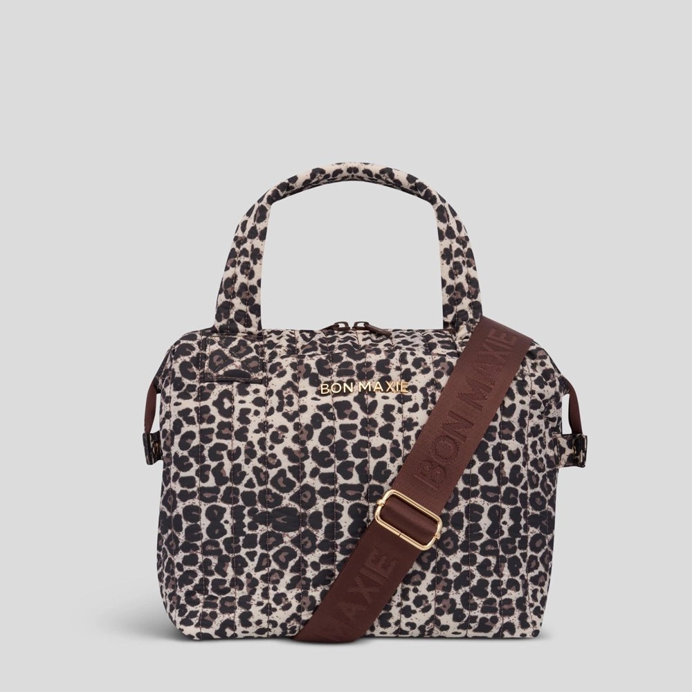 Puffy Pillow Crossbody Bag -- Leopard